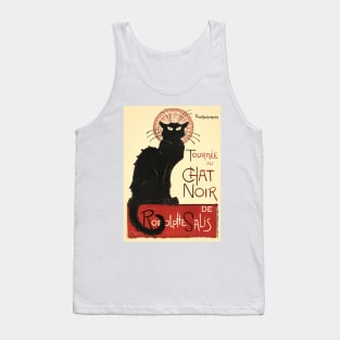 Tournee du Chat Noir Light France Vintage Poster Tank Top